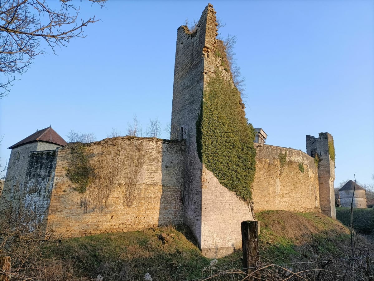 Du Mont Gedry à Oricourt, via Aillevans - Arpenans