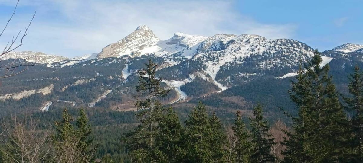 Corrençon en vercors depuis le Clos de la Balme - Corrençon-en-Vercors
