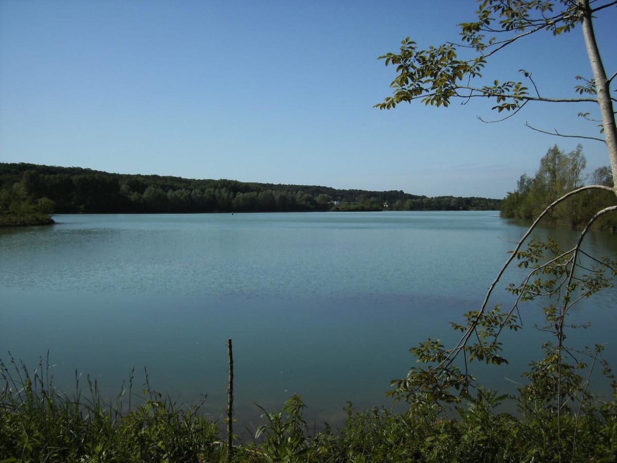 VTT famille dans le Gatinais au Lac de Chalette - Châlette-sur-Loing