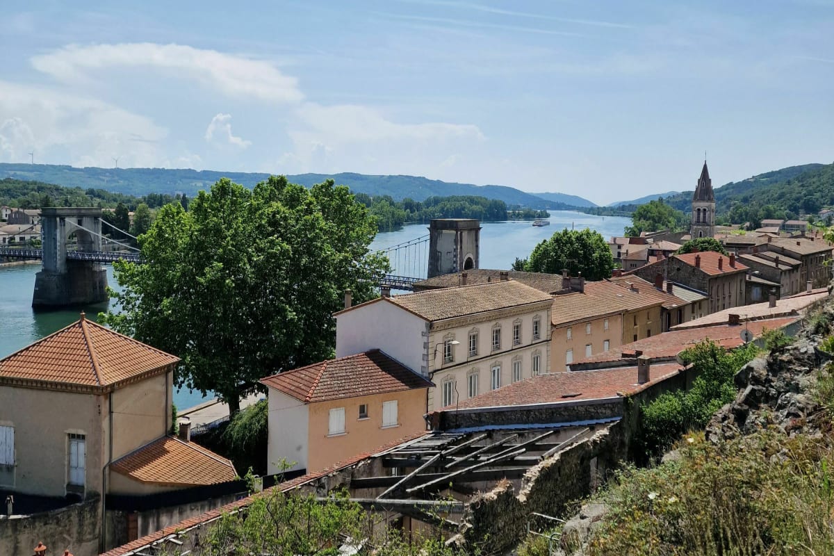 Andancette, les trois croix, Saint Étienne de Valoux - Andance