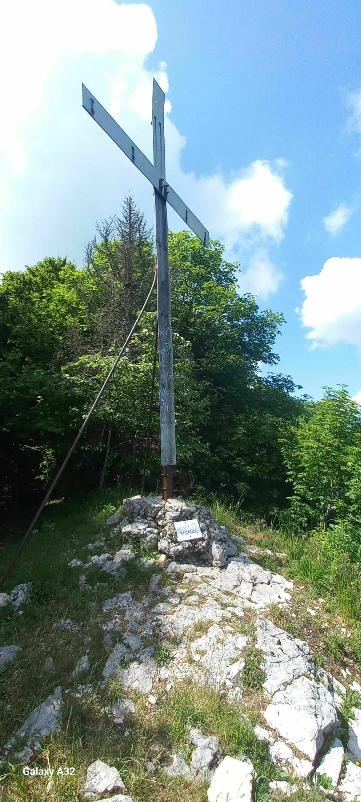 De bergkammen van Mont du Chat - Saint-Paul