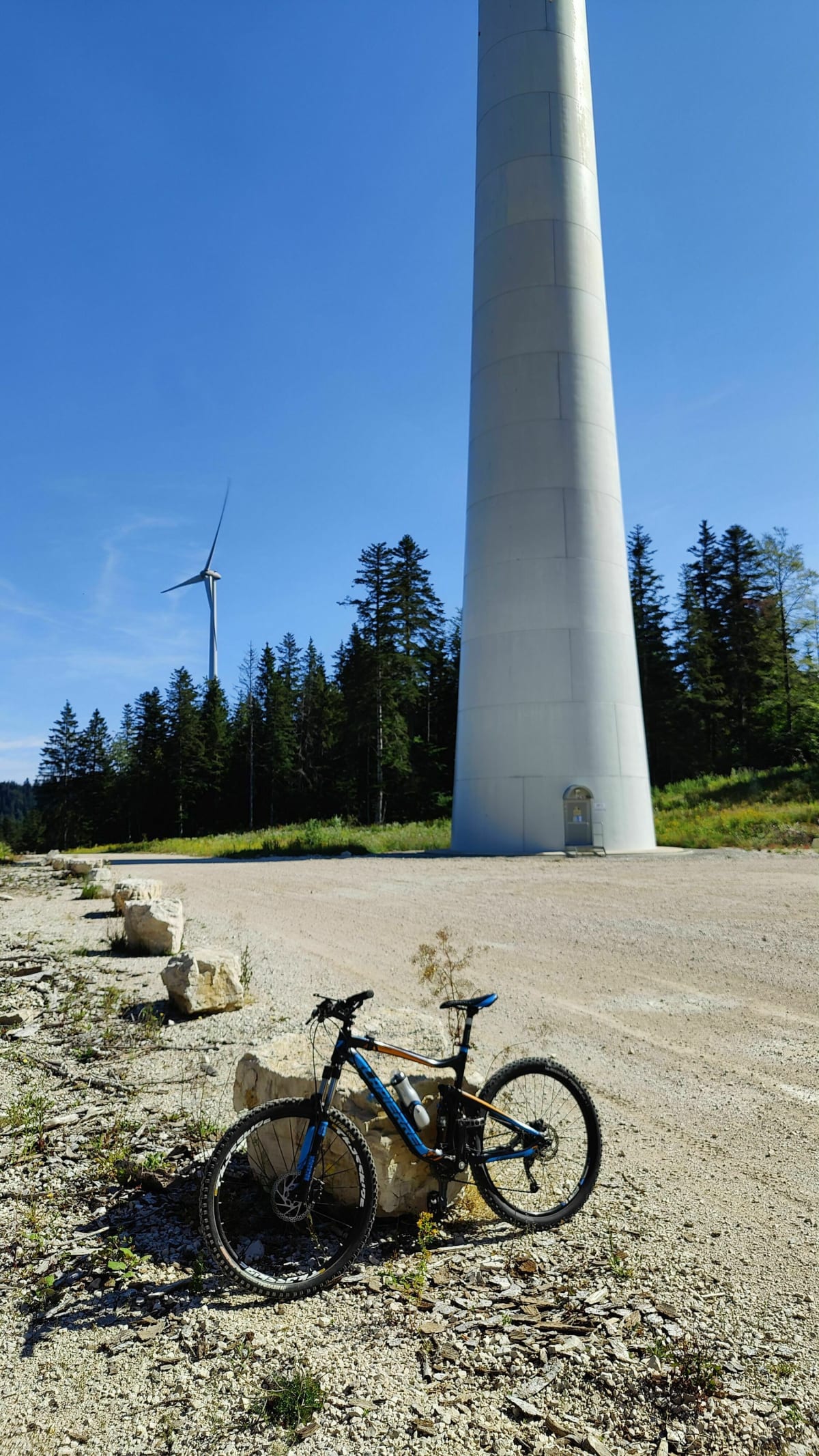 Balade aux héoliennes d'Apremont - Bellignat