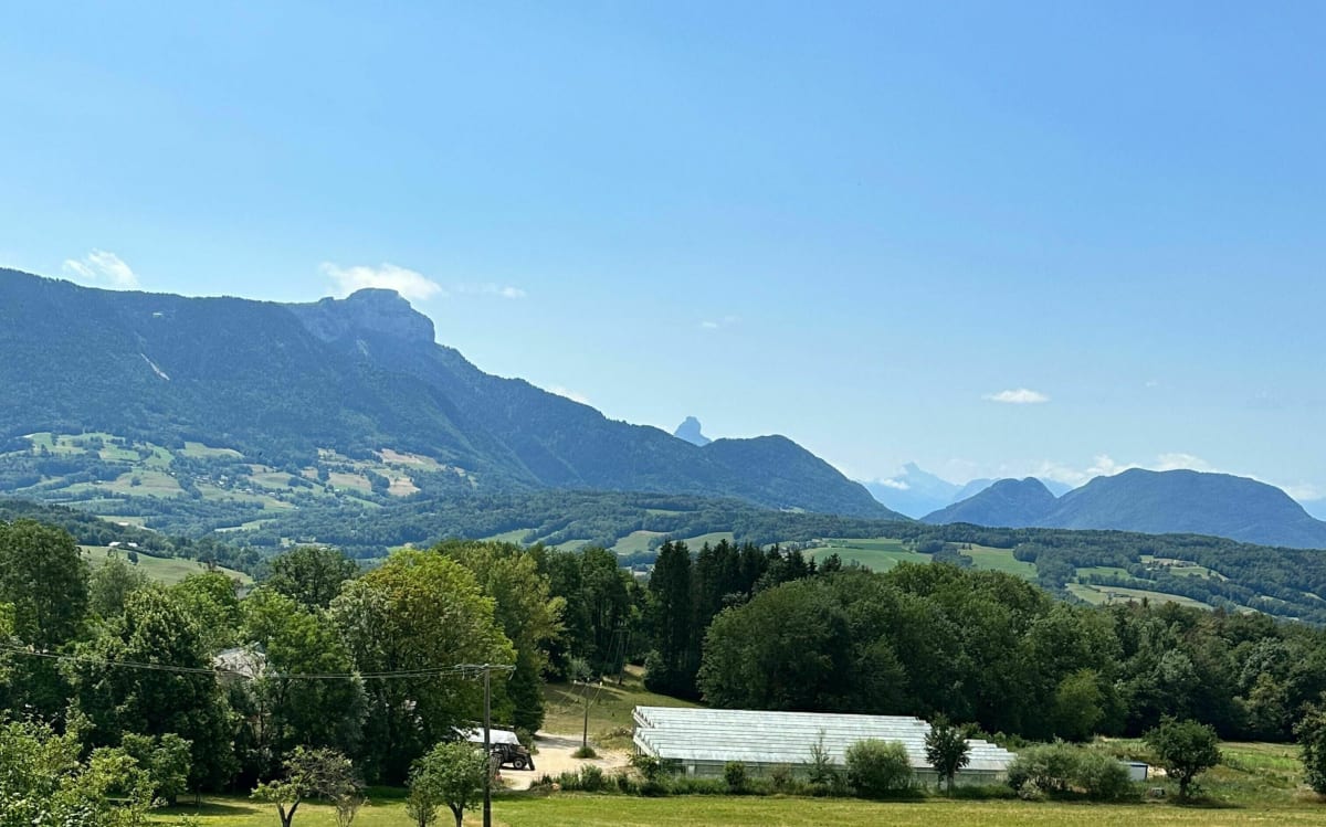 Sous la Croix, par Menthonnex et Groisy à VTT - Groisy