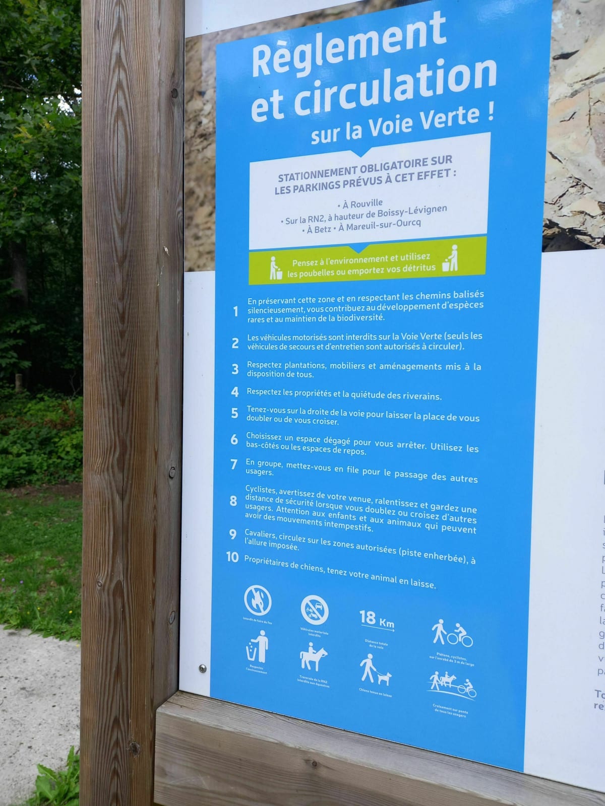 Balade à vélo - voie verte Boissy-Fresnoy - Lévignen