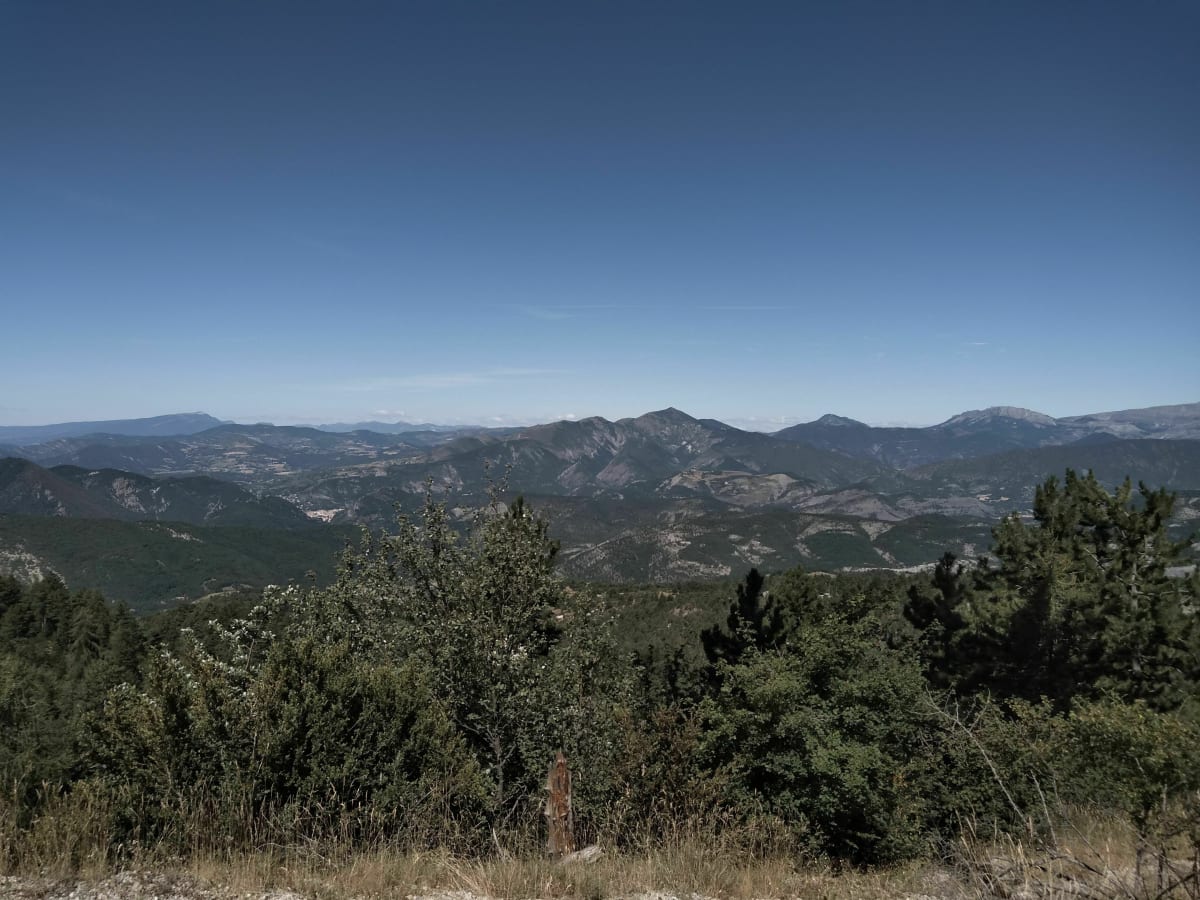 Le rocher de Saint-Martin - Digne-les-Bains