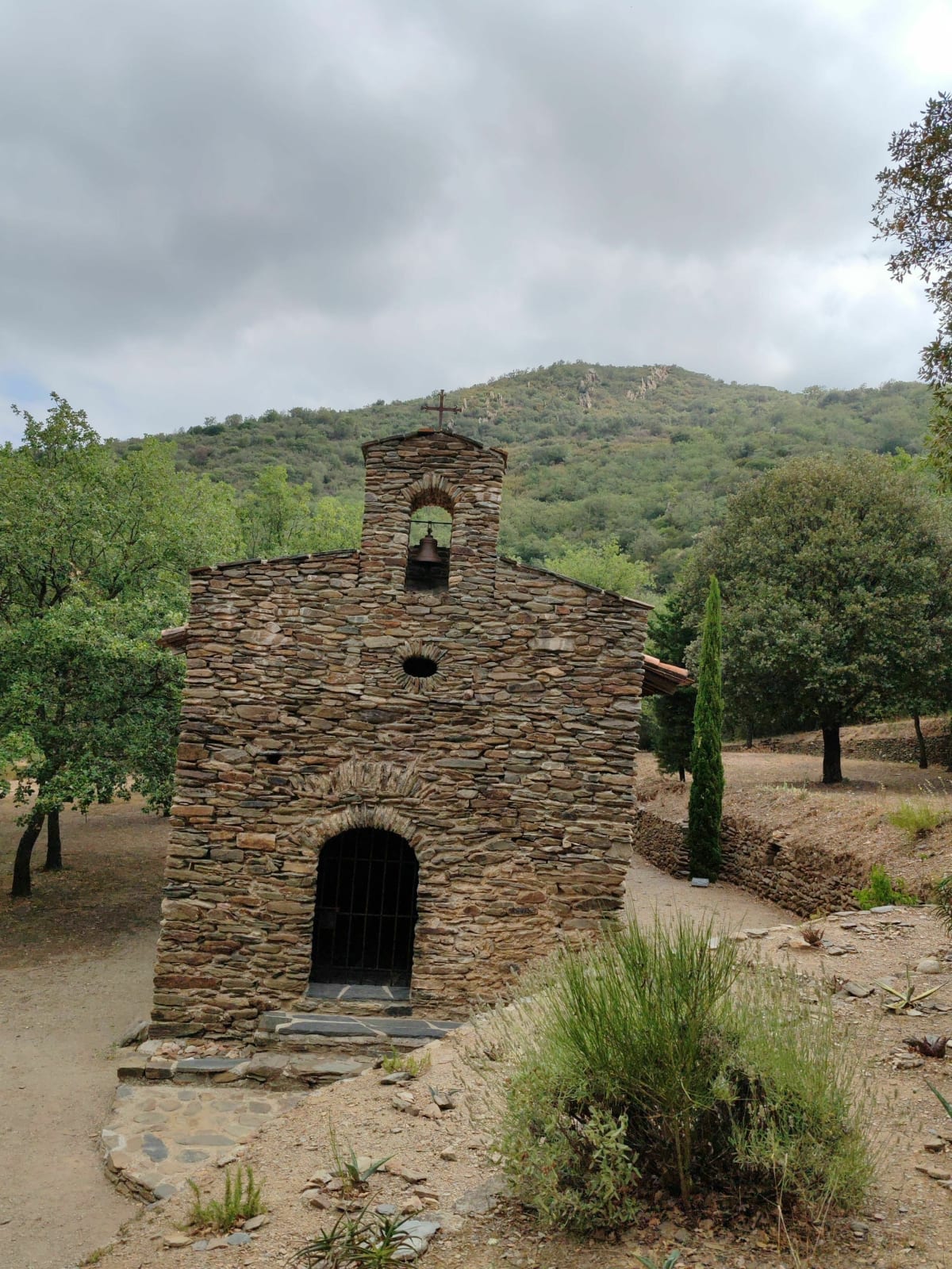 Château Corbère - chapelle Sant Marti de la Roca - Corbère