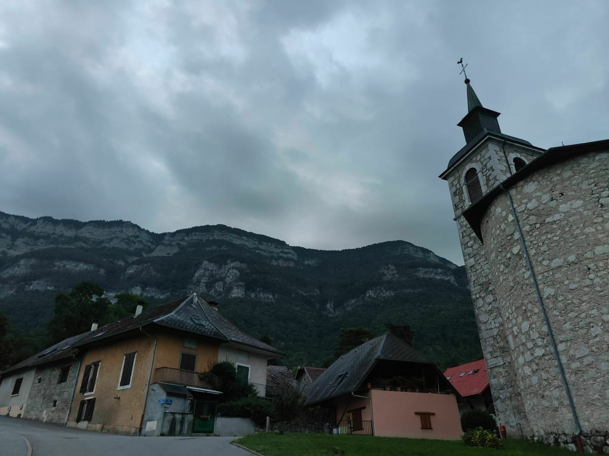 Sortie vallonnée Drumettaz depuis l'église de Mery - Alexia
