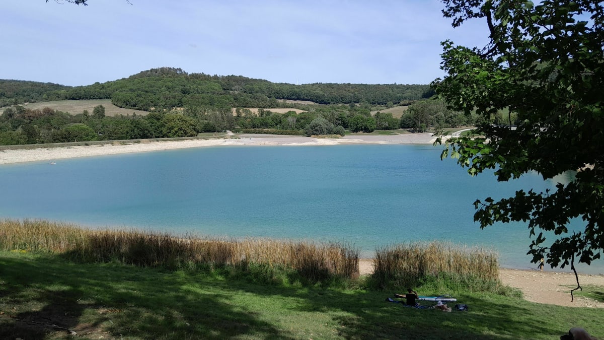 Réservoir de Grobois en montagne nord de Dijon - Jean Marc