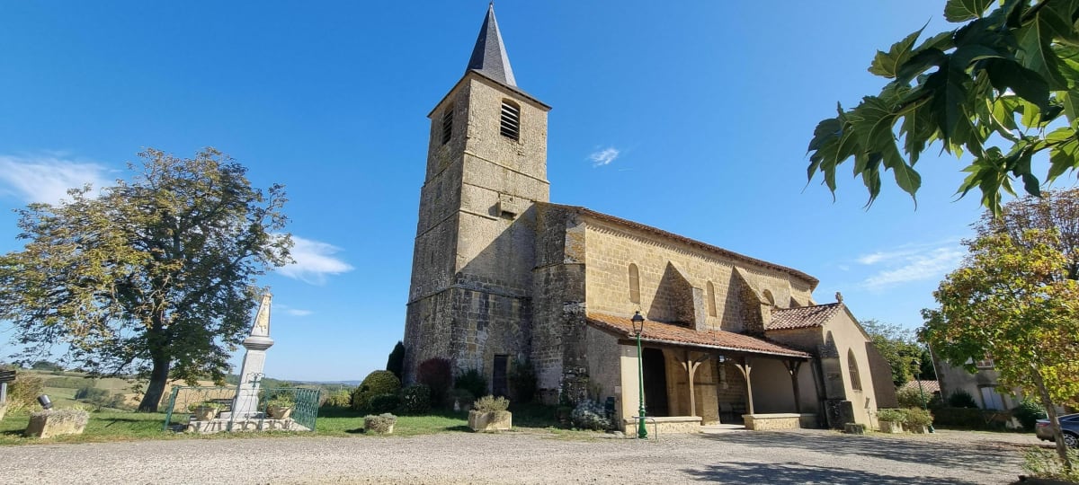 A travers de beaux paysages depuis Mirande - Mirande
