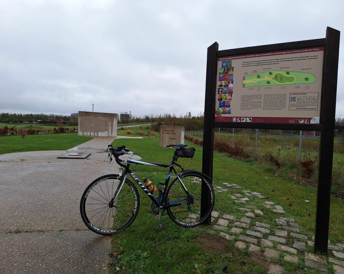 De Ribécourt à Noyon sous les averses dans vallée de l'Oise - Ribécourt-Dreslincourt