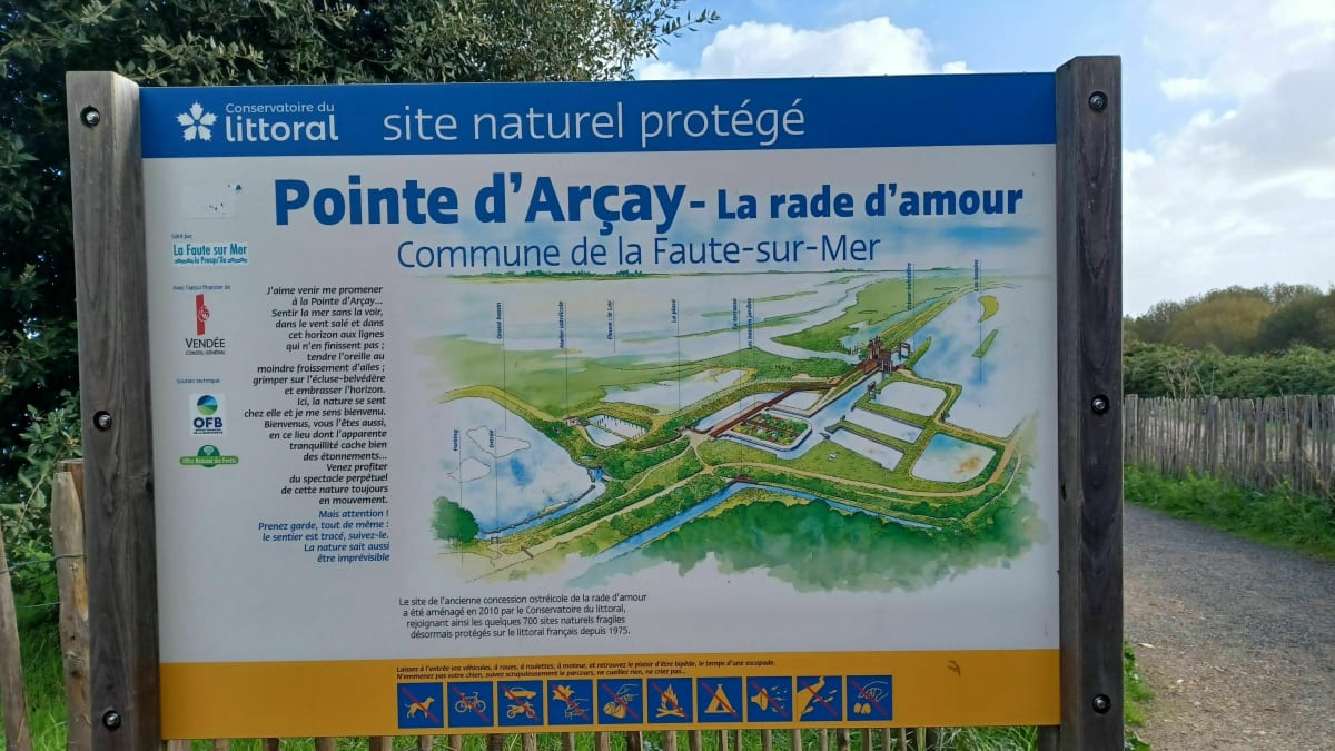 Belle sortie le long de la côte à La Faute-Sur-Mer - La Tranche-sur-Mer