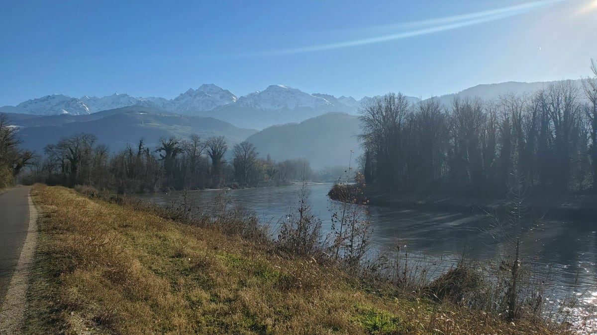 Domène par les rives de l'Isère - Noyarey