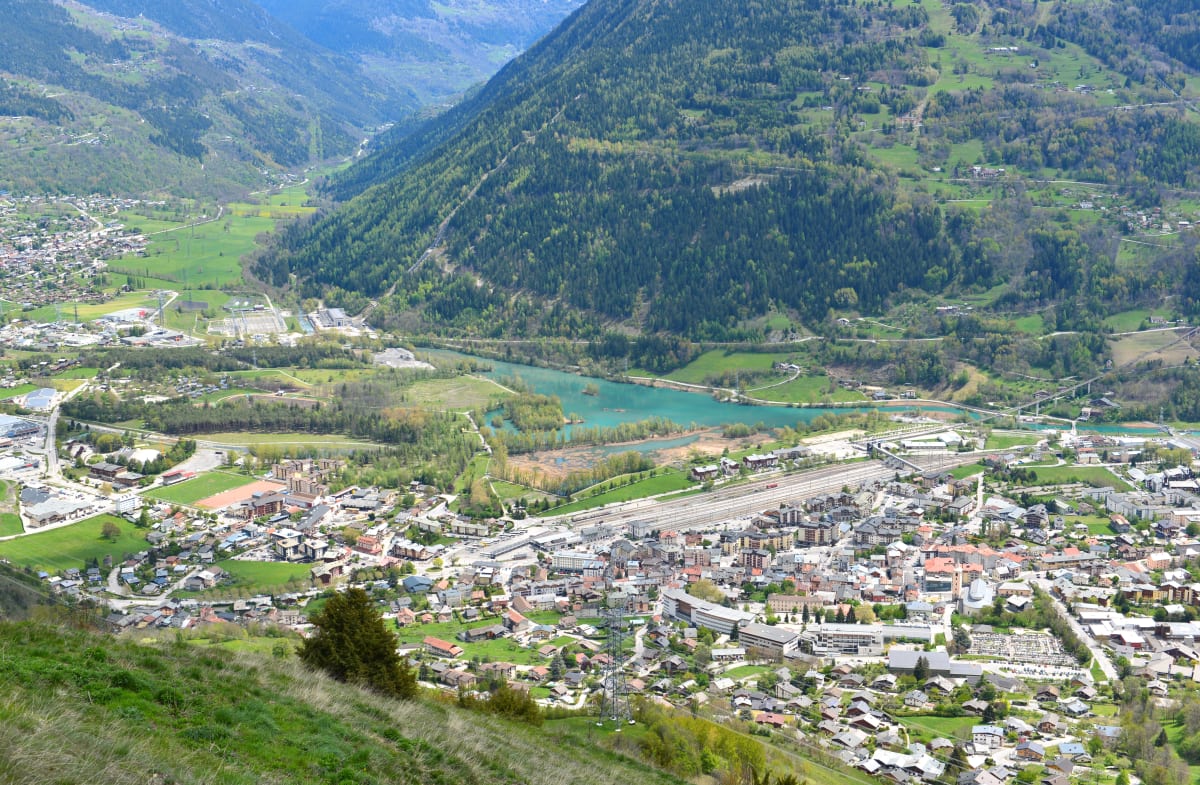 Boucle de Bourg-Saint-Maurice aux Illettes à vélo - Bourg-Saint-Maurice