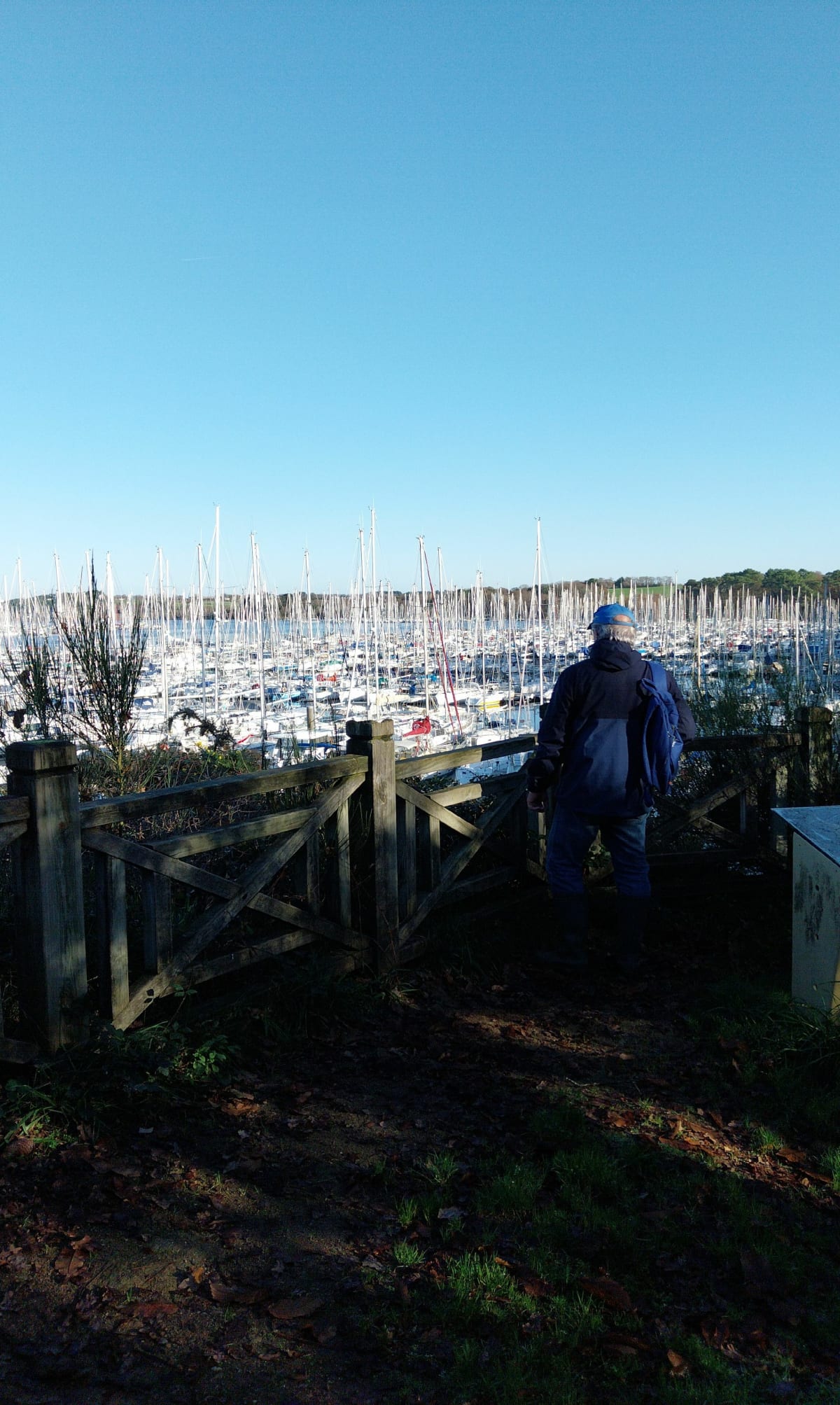 La vilaine côté barrage d Arzal - Férel