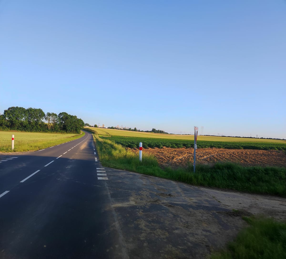 Promenade route départementale et Communale à Chaulnes - Chaulnes