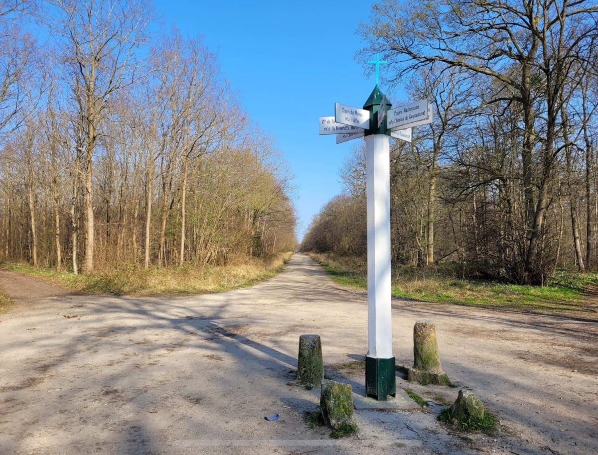 Un 100k dans la campagne Sud Oise - Saint-Leu-d'Esserent