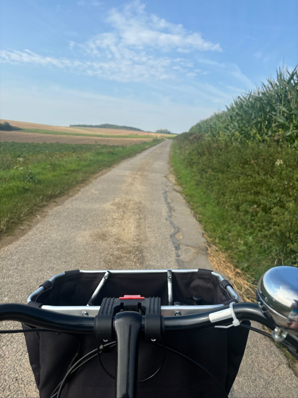 Sur les routes de campagne de Culem vers la Wattine - Bayenghem-lès-Éperlecques