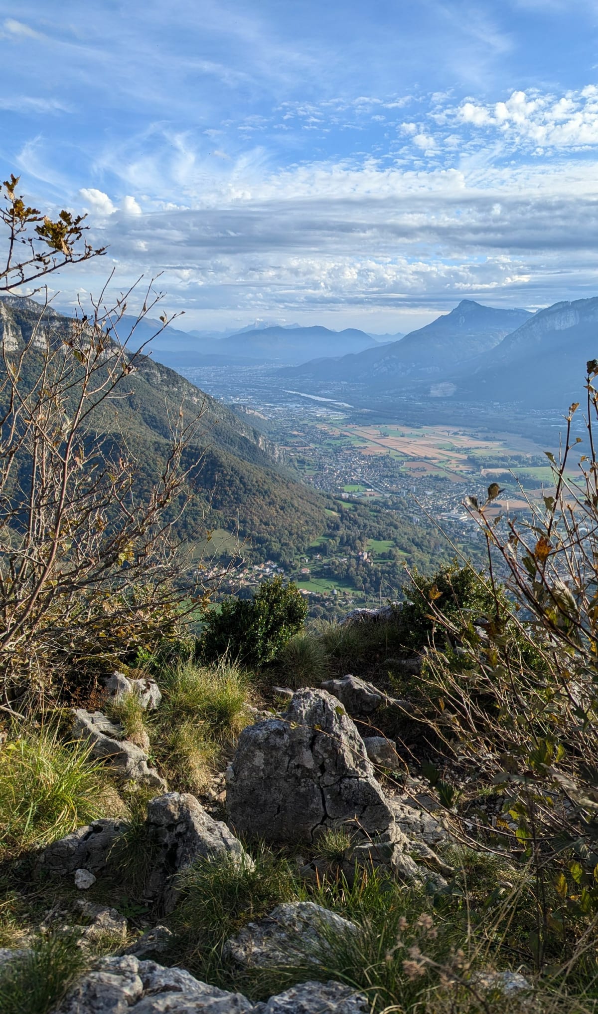 Roche Brune, du Grand ratz - La Buisse