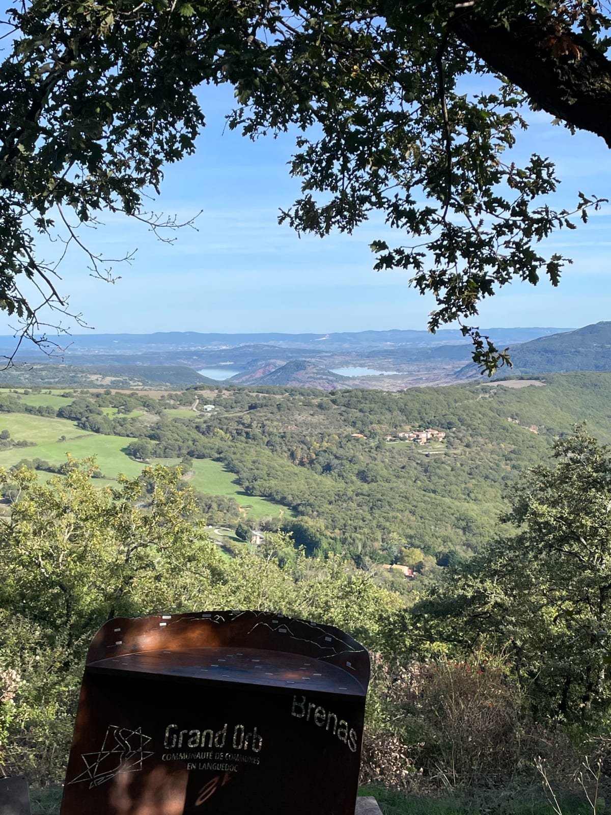Autour de Brenas , dans la forêt . Beaux paysages. - Brenas