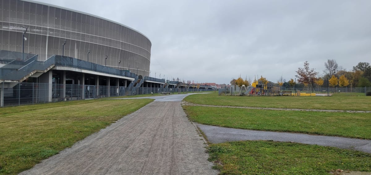 Dookoła stadionu Wrocław - Wrocław