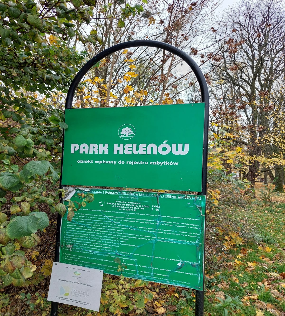 Bałuckie parki i Ocalalych - Łódź