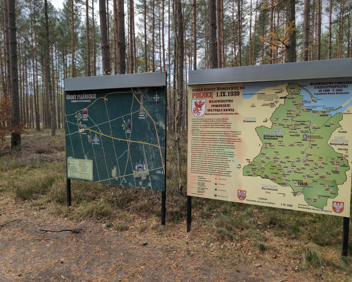 Wędrówka historyczna przez tajemnicze Lasy Piaśnickie. - Marek