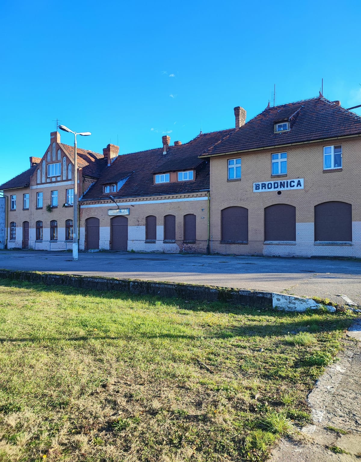Trasa z dworca PKP - Brodnica
