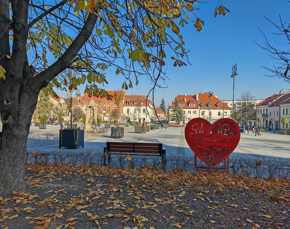 Myślenice centrum i cmentarze - Myślenice