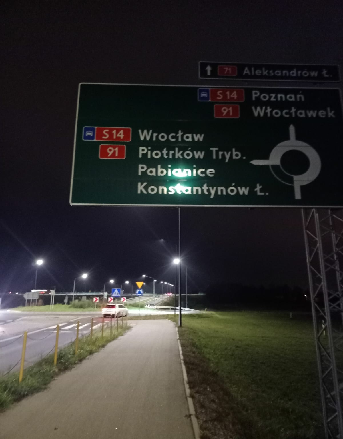 Wieczorny wypad na przedmieścia Retkini - Łódź