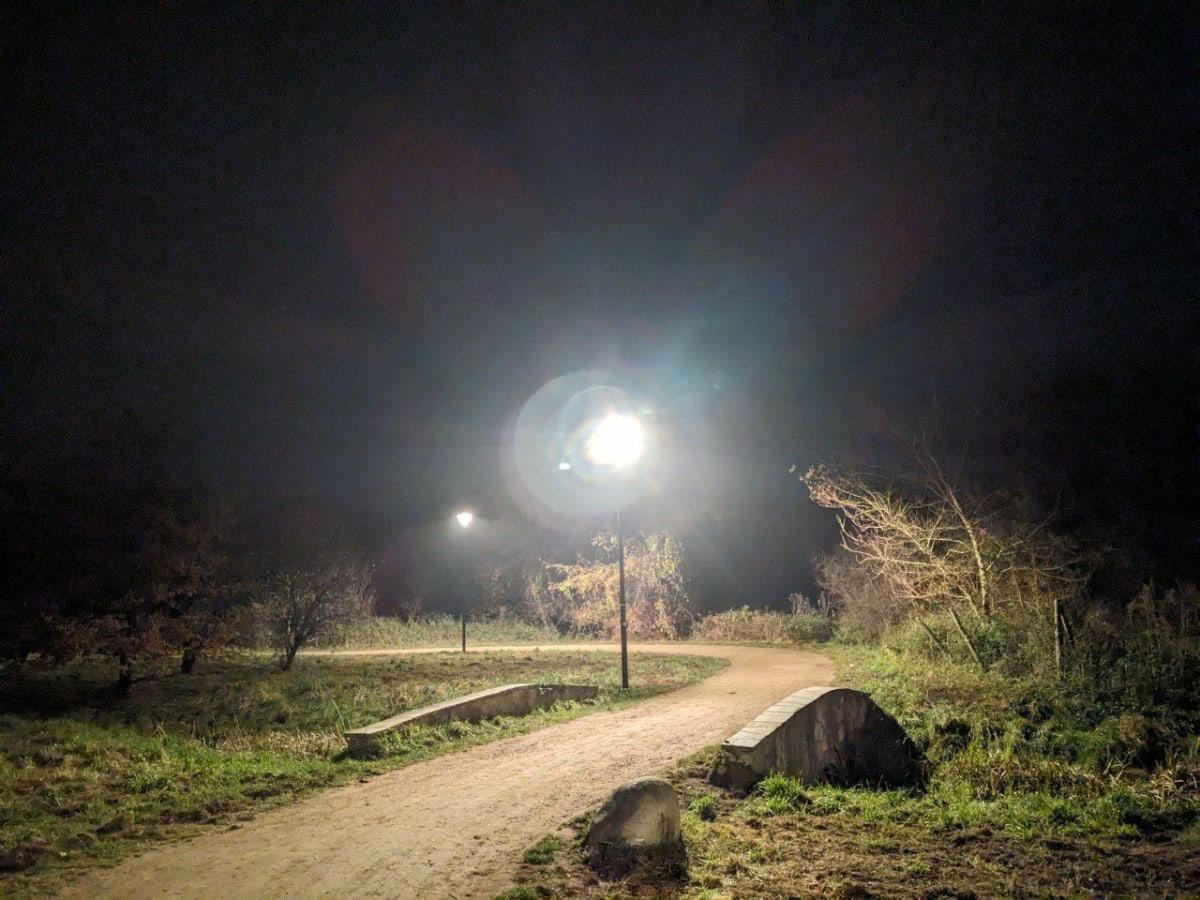 Wieczorny spacer po Parku Reagana - Gdańsk