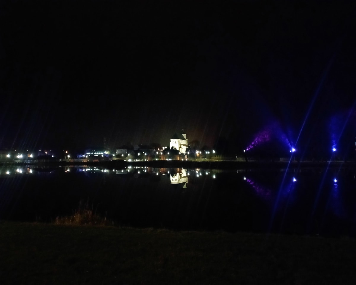 Szlak wokół siemiatyckiego zdlewu nocą - Siemiatycze