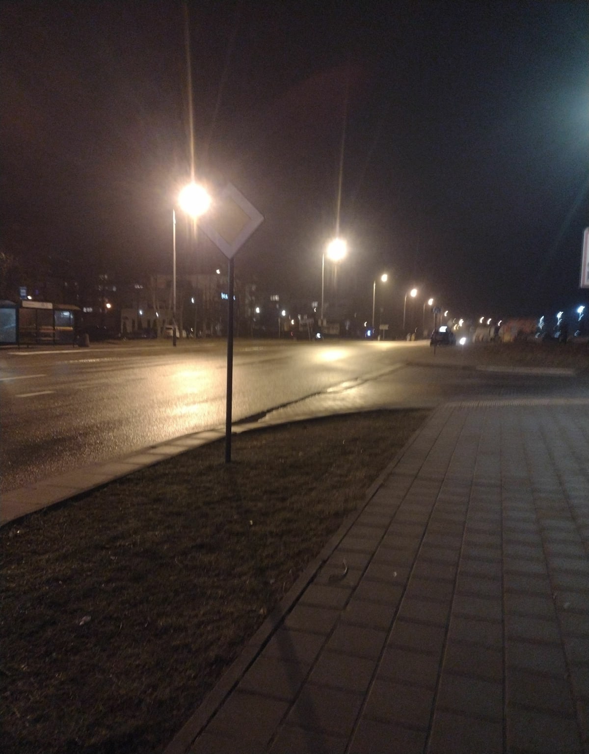 Retkinia wieczorem - Łódź