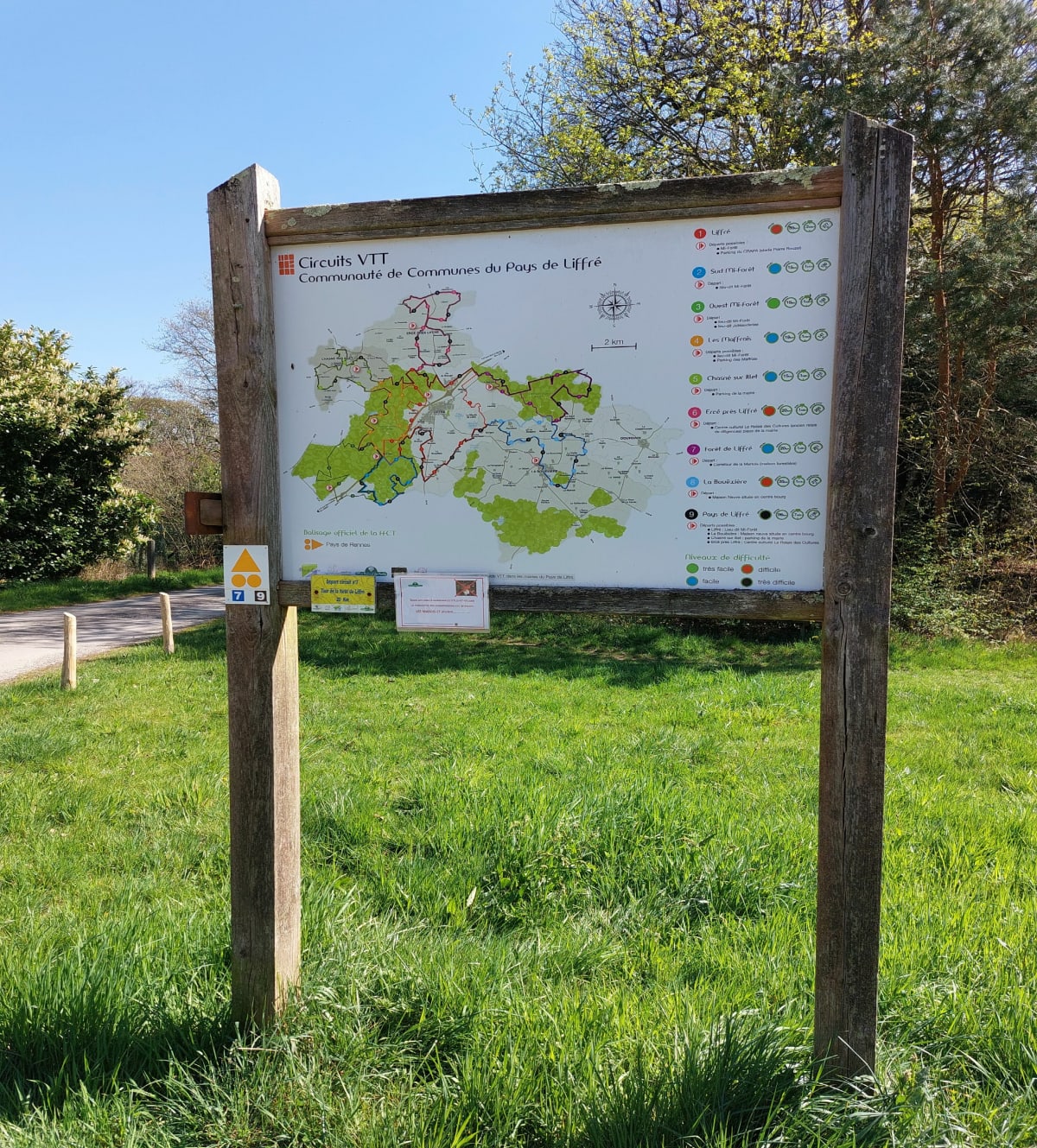 Circuit VTT numéro 7 - Forêt de Liffré - Liffré