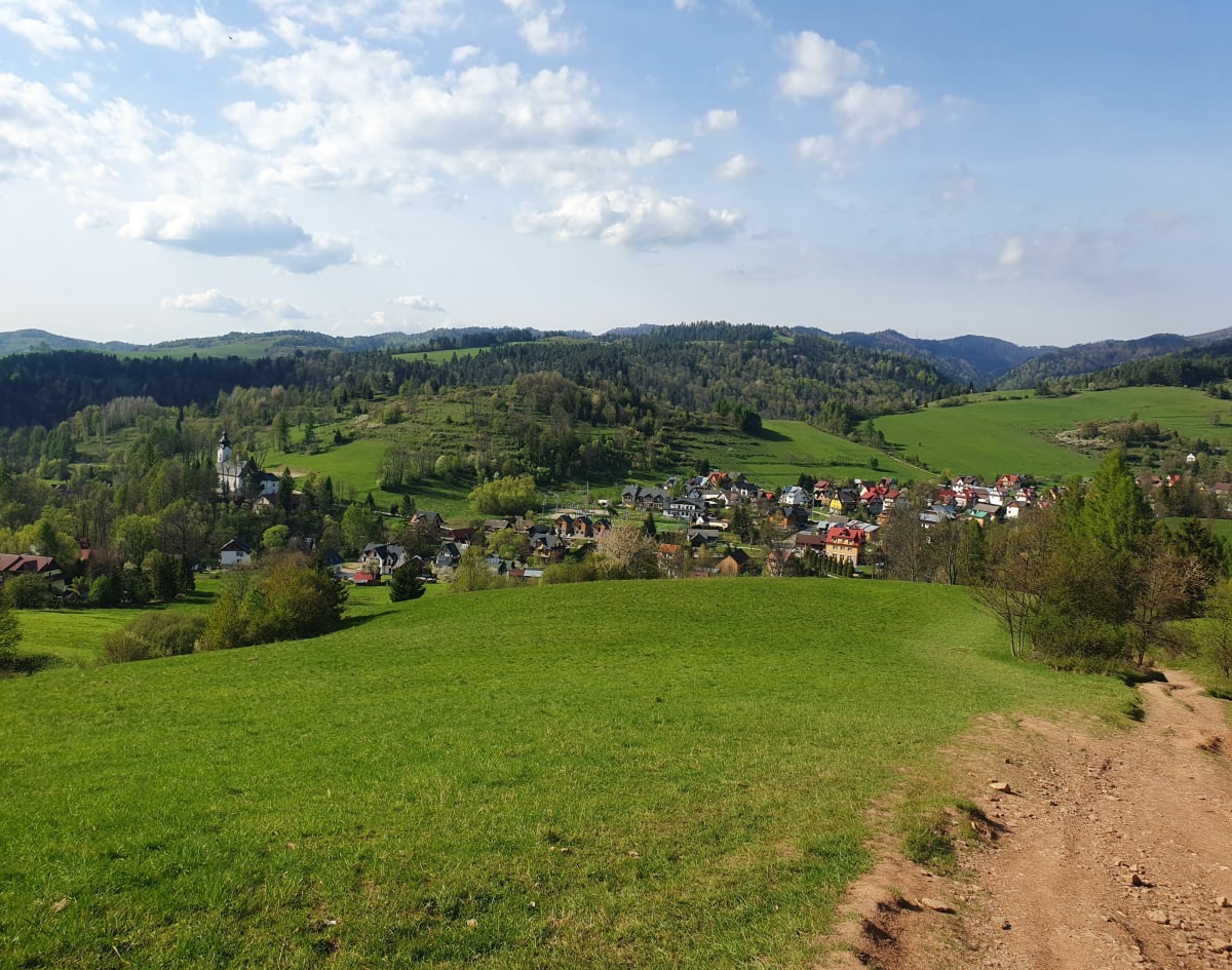 Do rezerwatu Zaskalskie-Bodnarówka - Jaworki