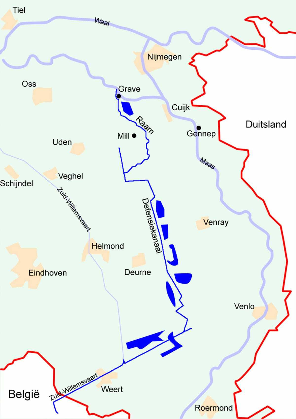 Randonnée pédestre Hoeven, Noord-Brabant - Milheeze