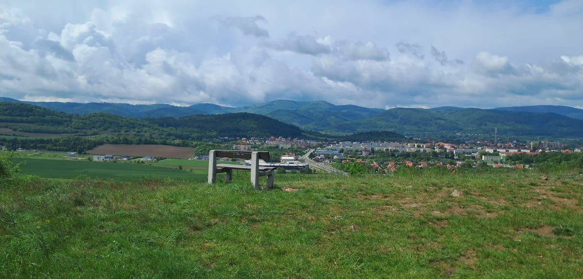 Kłobucznik (Łysajka) panoramiczny widok na Góry Sowie - Bielawa