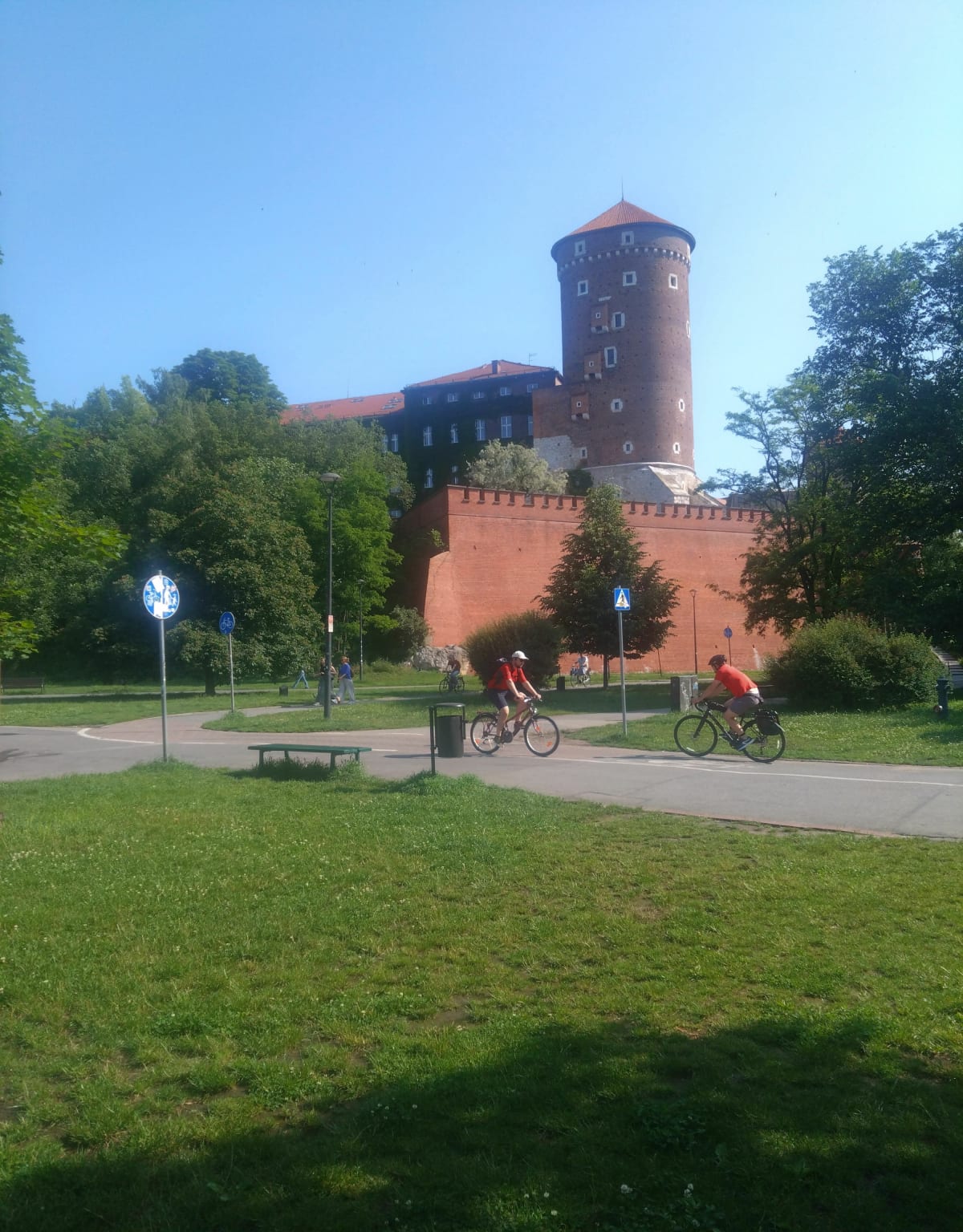 Kraków - Oświęcim (przez Cholerzyn, Mników, Rudniański Park) - Ania i Marcin