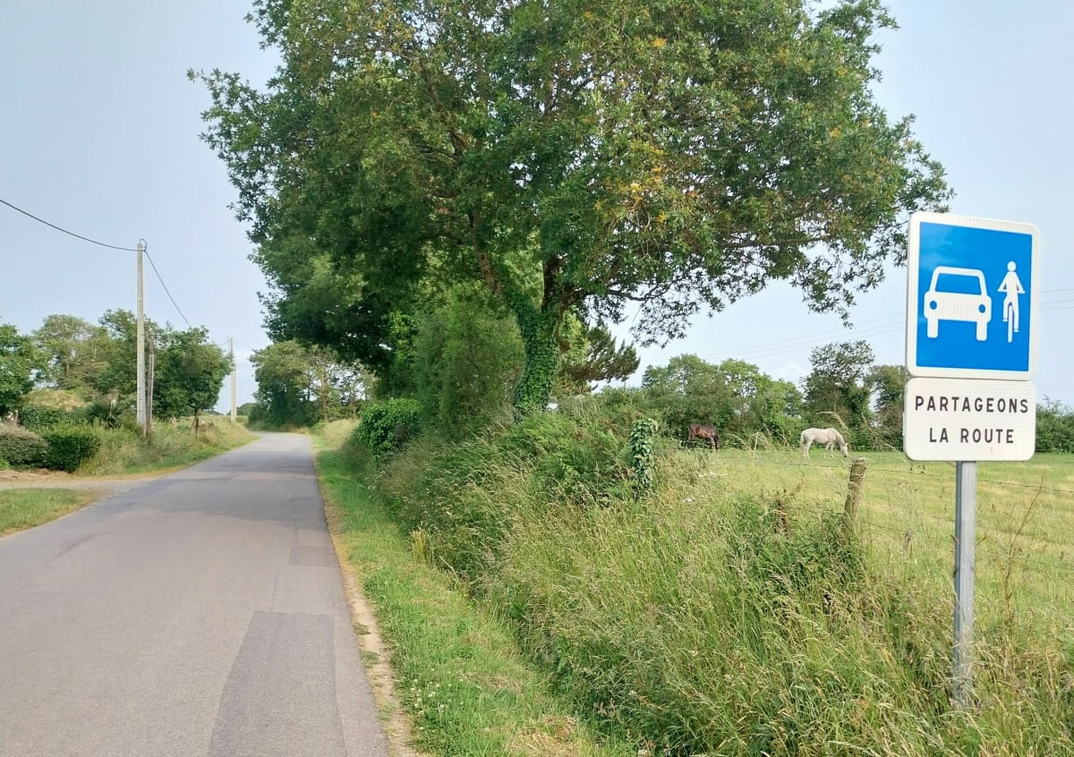 Route et gravillons à Muzillac - Muzillac