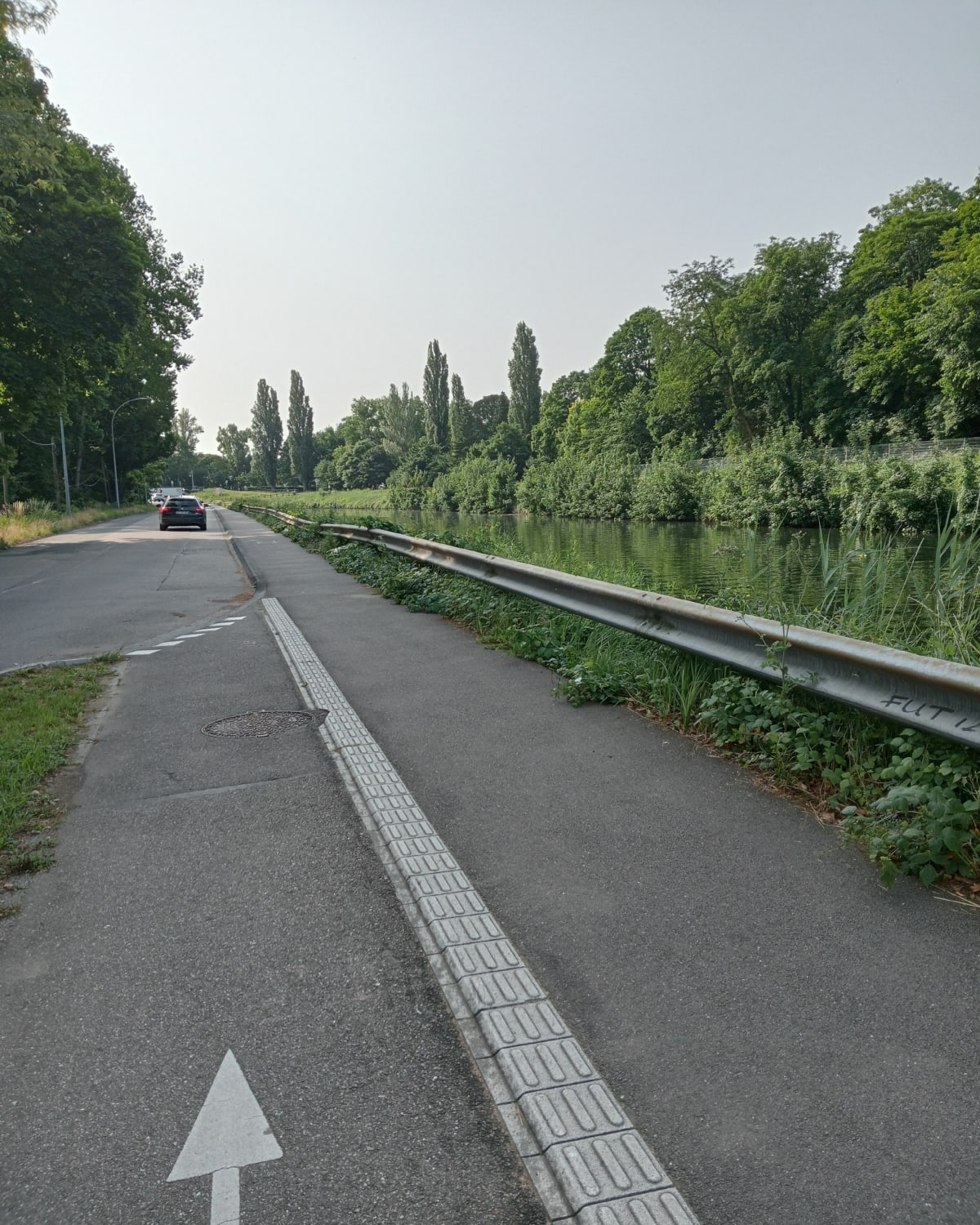 Robertsau entre pistes cyclables et forêts - Strasbourg