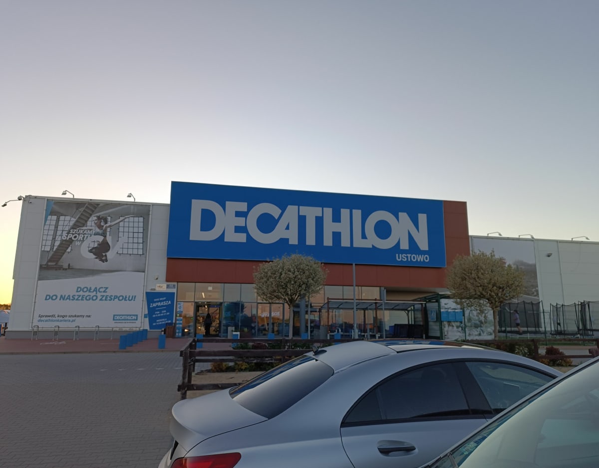 Do Decathlonu po części do roweru - Szczecin