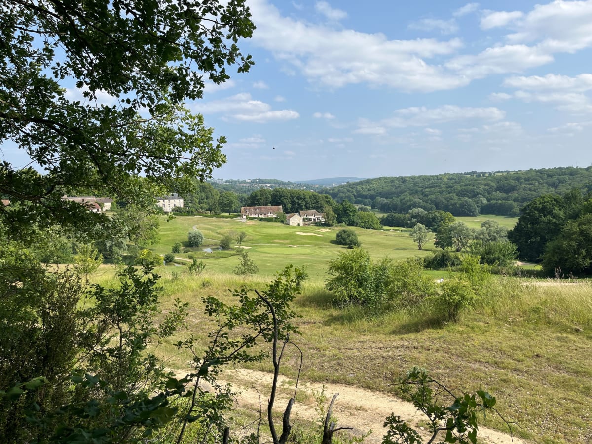 Balade autour du golf de Seraincourt - Hardricourt