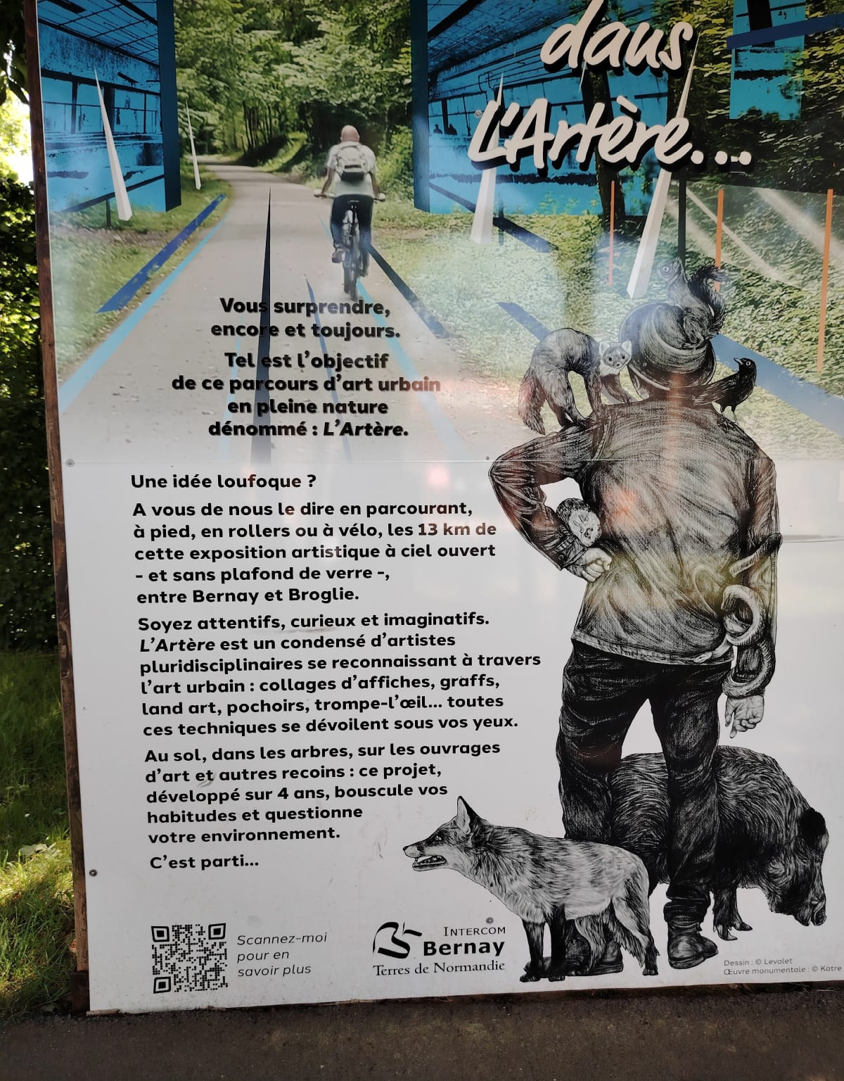 Balade sur la voie verte - Bernay