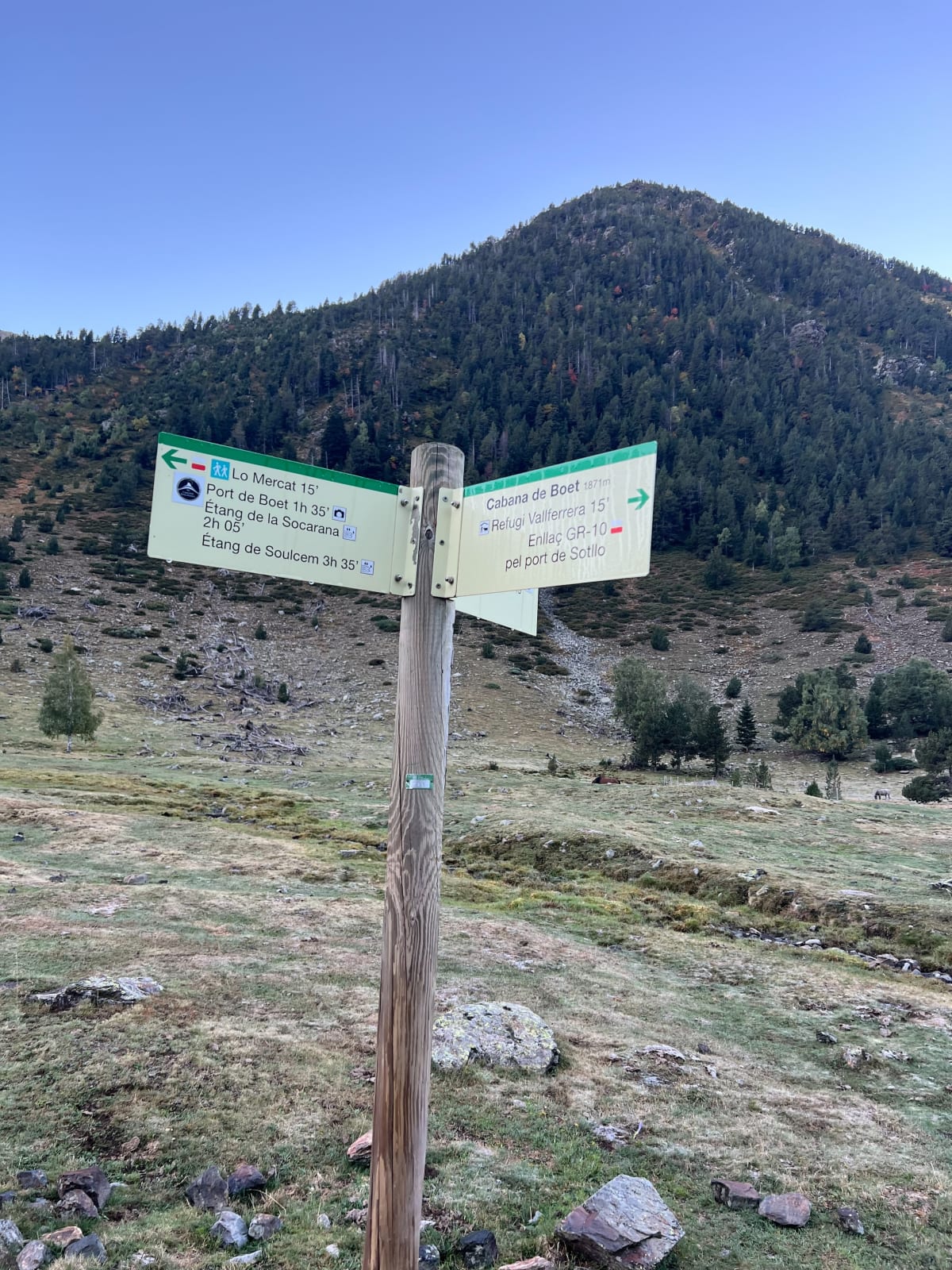 De Val ferrera à Ordino Arcalís (El Serrat) - Tor