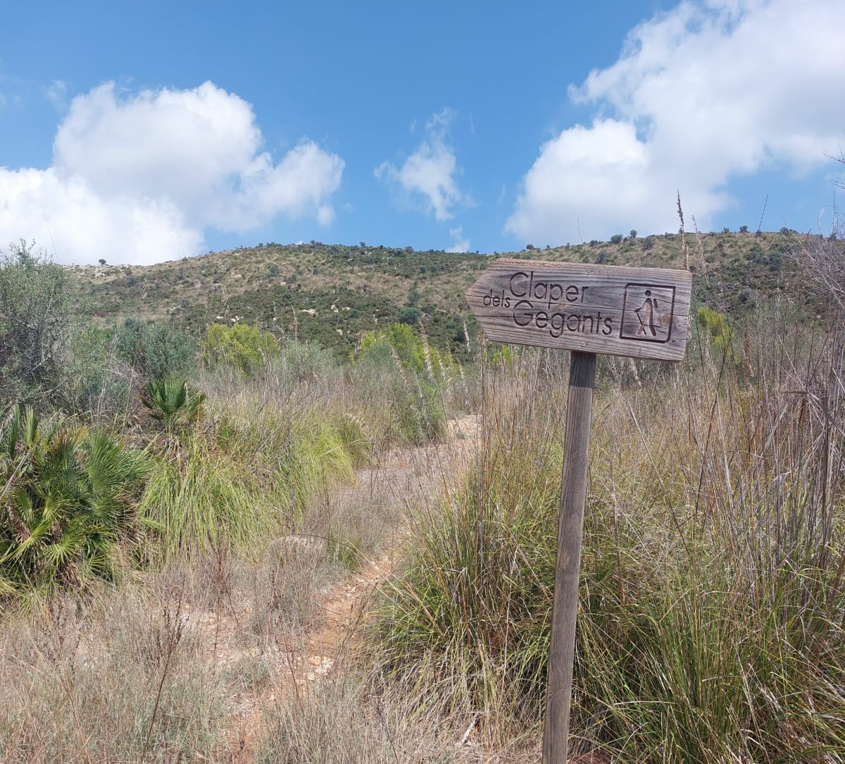 Claper dels Gegants, en partant de Font de sa Cala - Capdepera