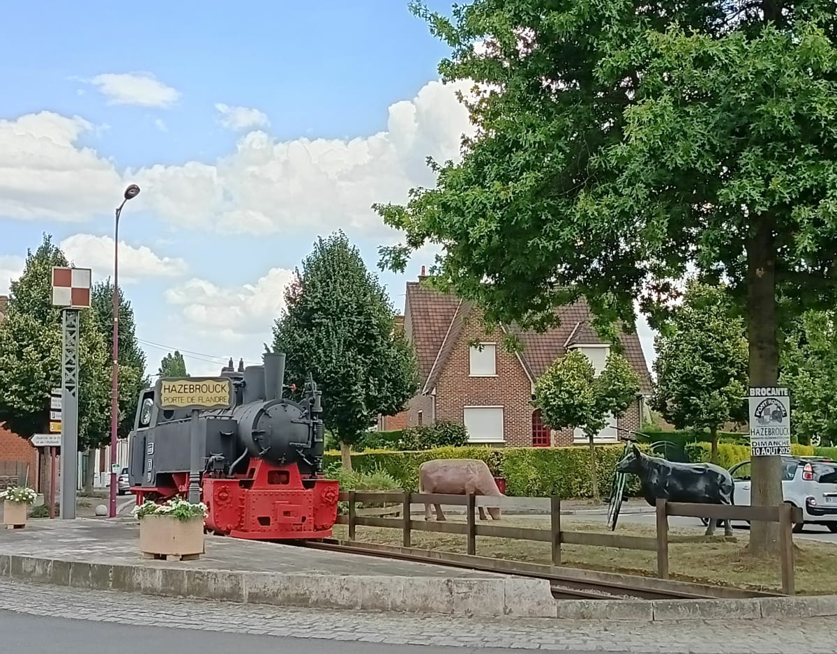 Oudezeele -hazebrouck par les petits chemins goudronnés - Oudezeele