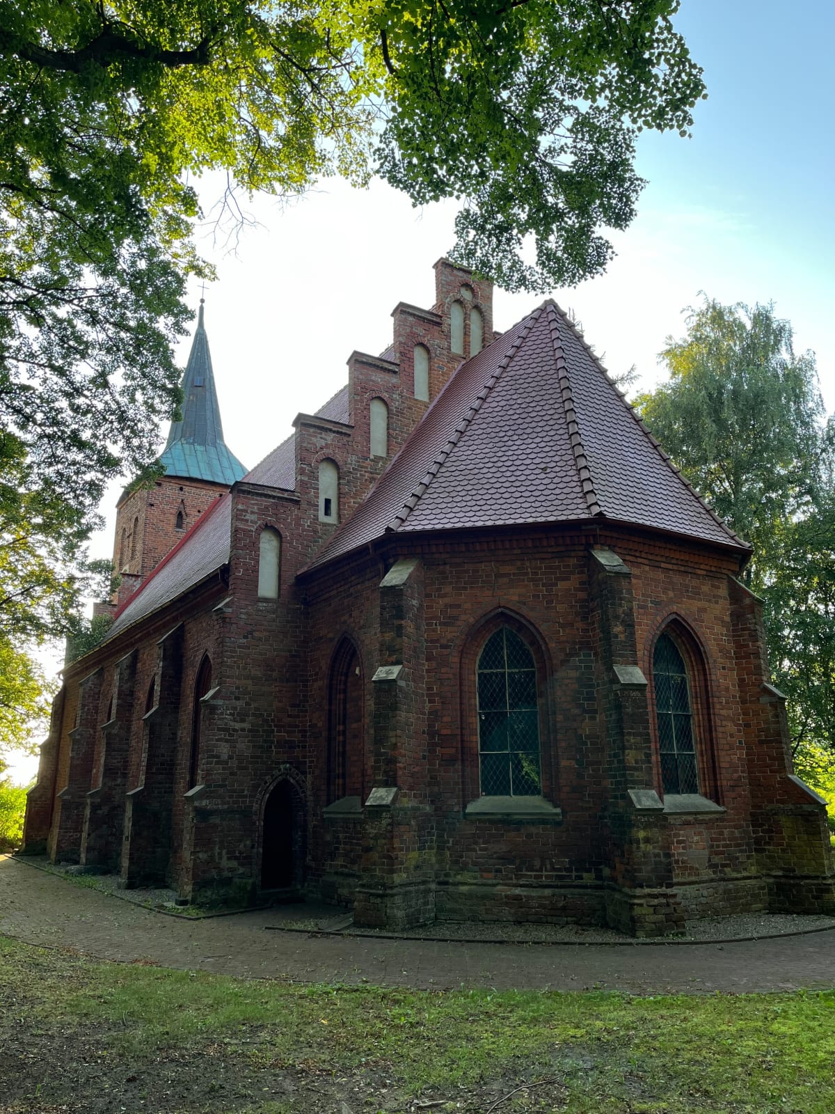 Z Kempingu Łączka w Gleźnowie do Dąbek na plażę i gofra - Gleźnowo