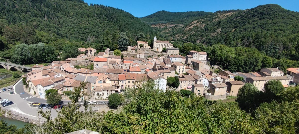 Sommet de Peyreguille, Avène. - Avène