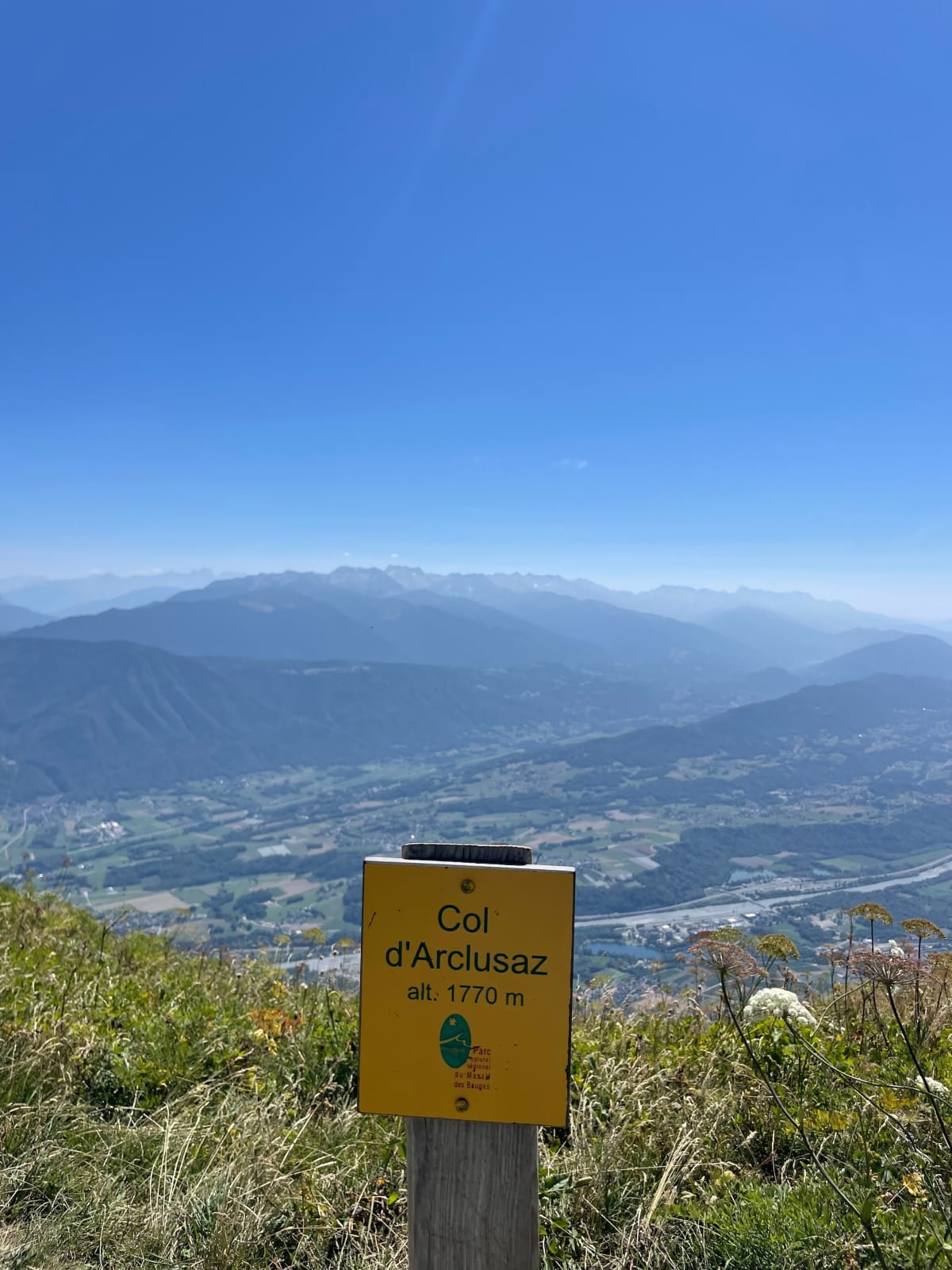 Aller-retour au Col d'Arclusaz - École