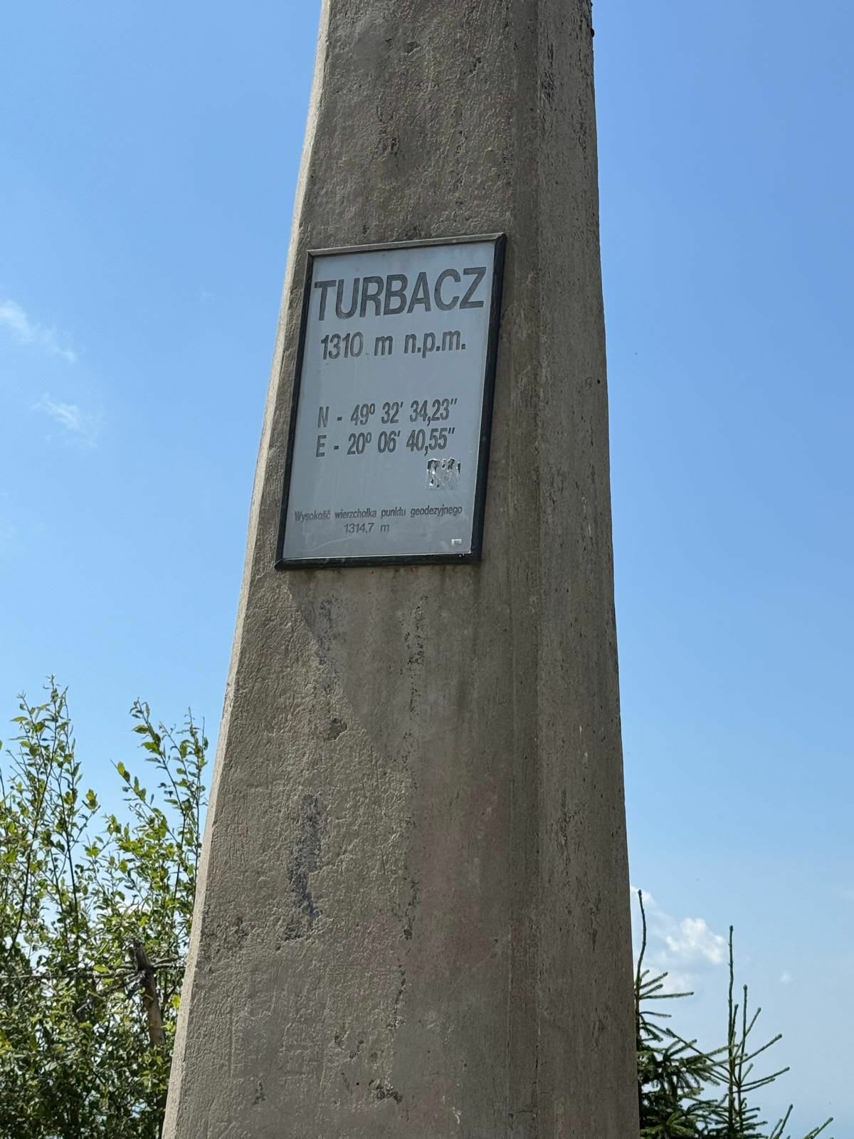 Turbacz z Nowego Targu, szlak zielony, powrót żolty - Joanna