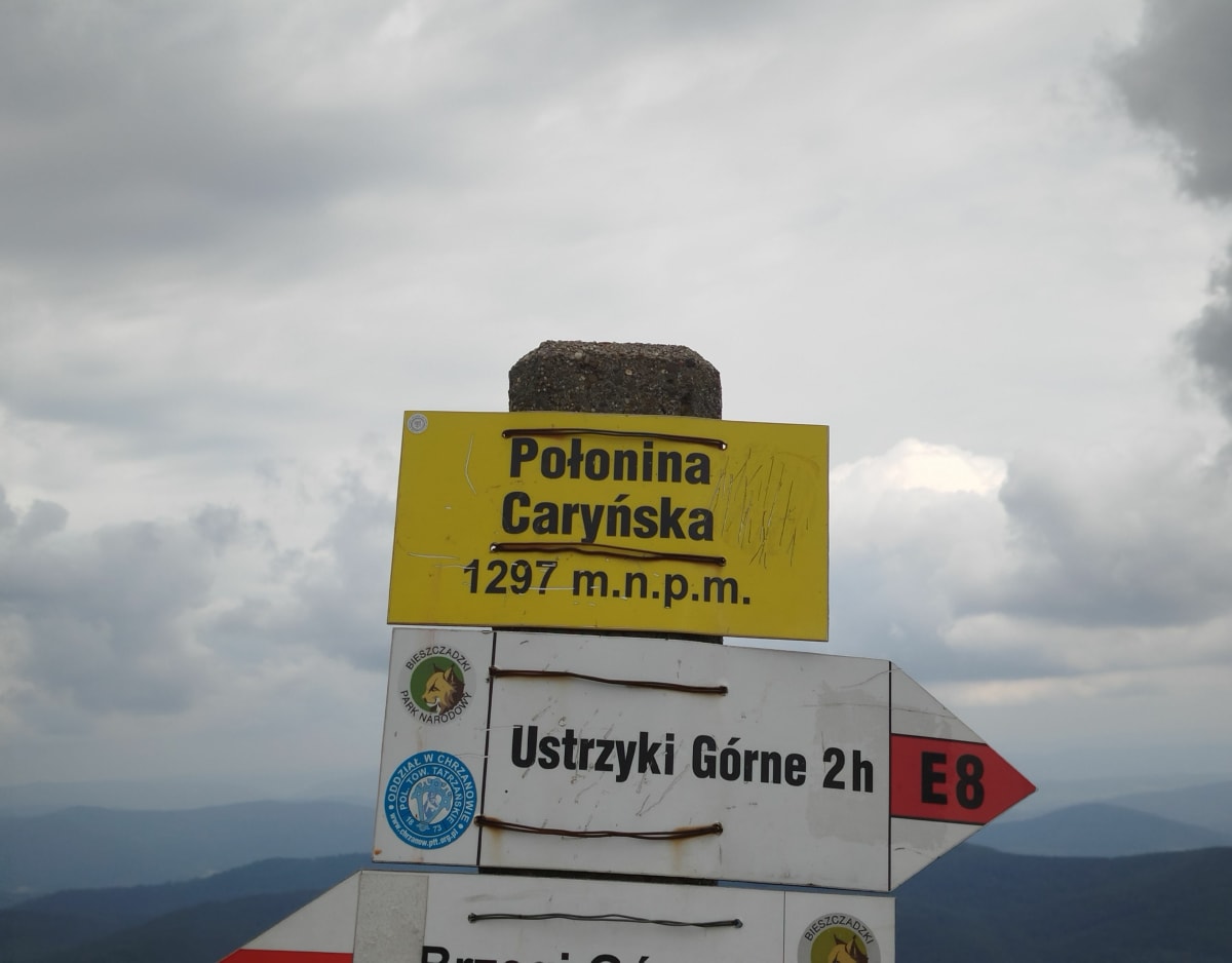 Połonina Caryńska, - Ustrzyki Górne